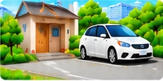 駐車場所の確認イメージ